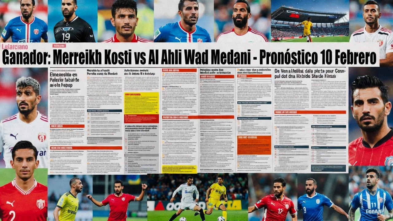 Ganador Merreikh Kosti vs Al Ahli Wad Medani - Pronóstico 10 Febrero