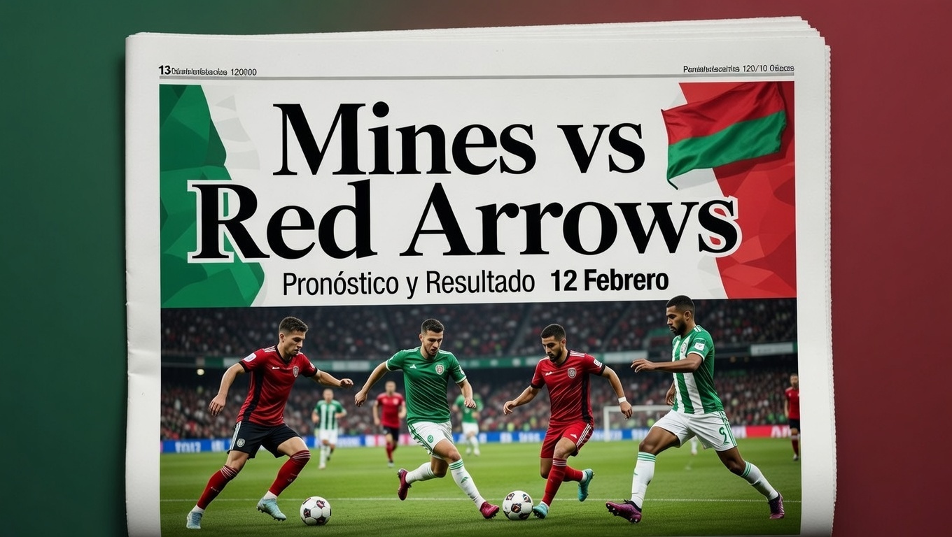 Ganador Mines vs Red Arrows - Pronóstico y Resultado 12 Febrero