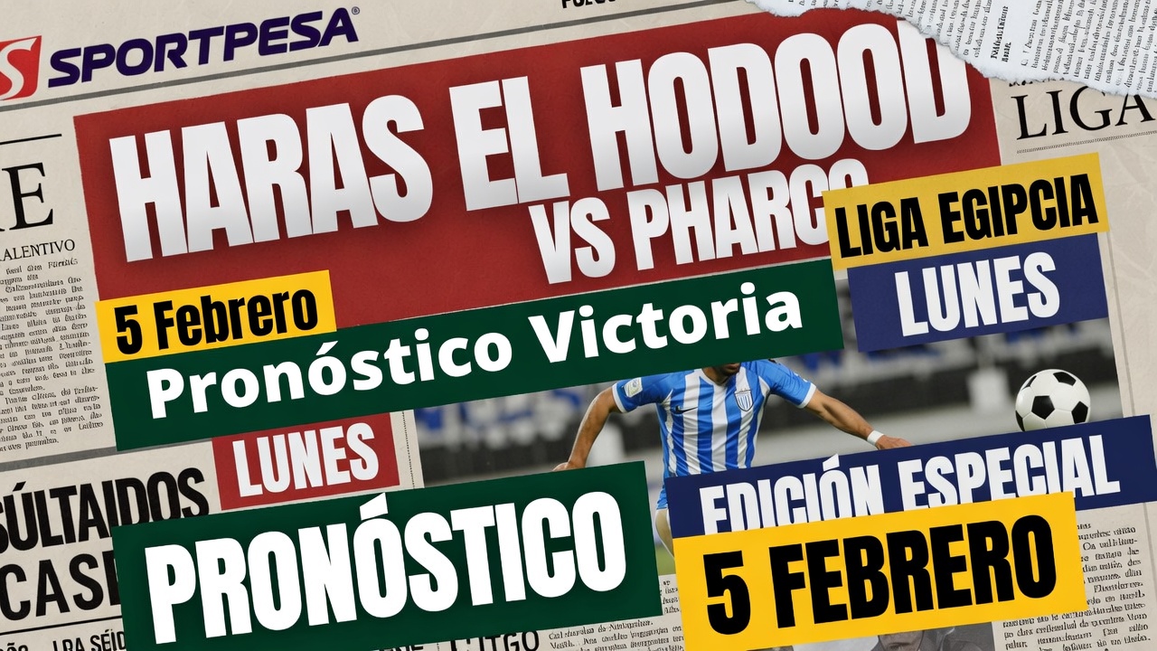 Haras El Hodood vs Pharco Pronóstico Victoria 5 Febrero