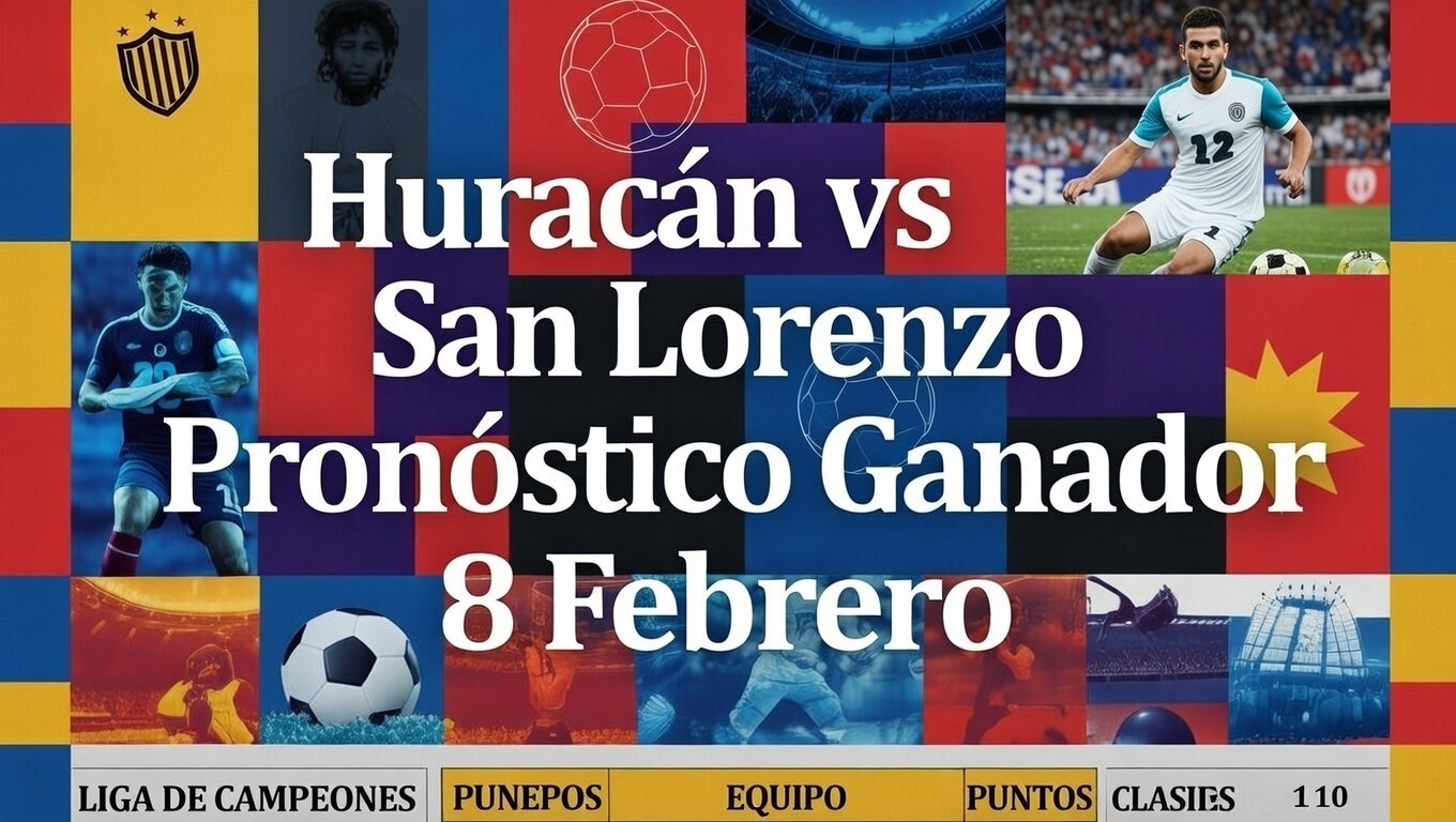 Huracán vs San Lorenzo Pronóstico Ganador 8 Febrero