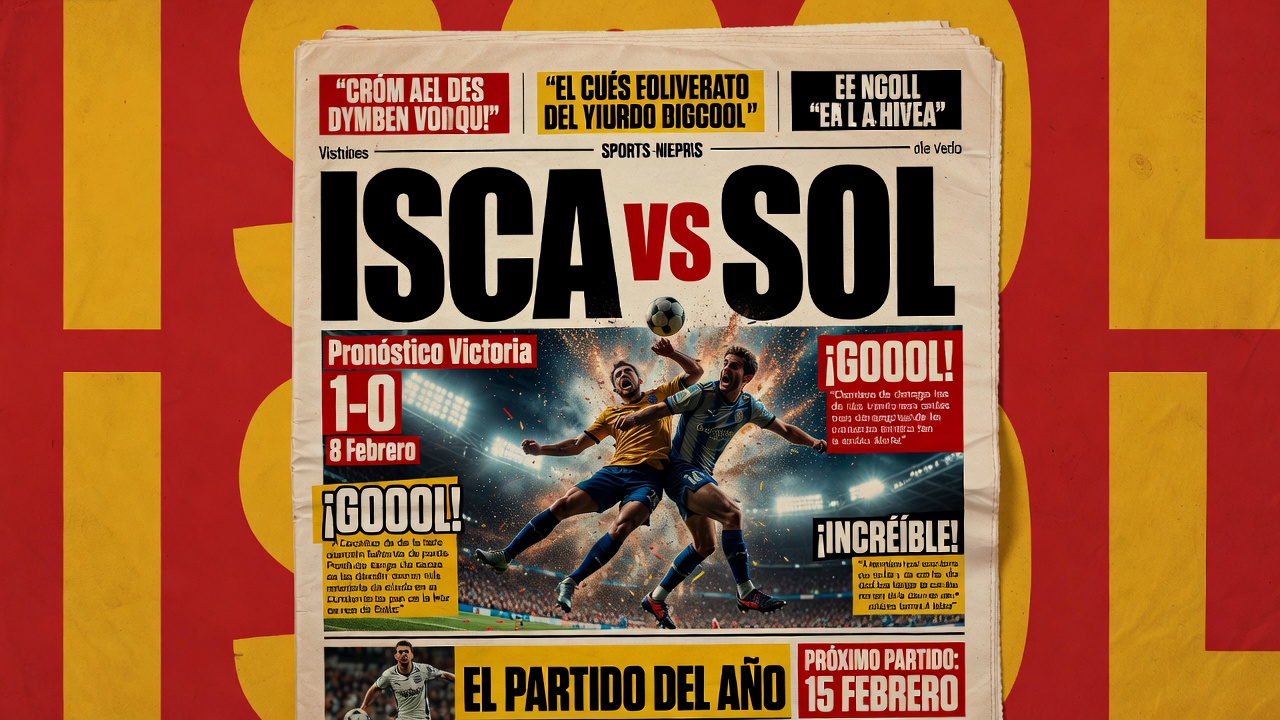 ISCA vs SOL Pronóstico Victoria 1-0 8 Febrero