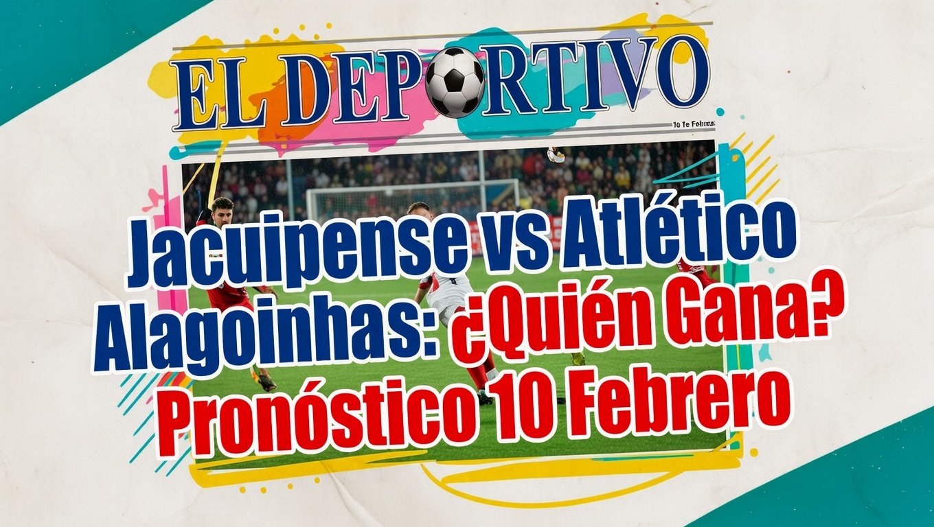 Jacuipense vs Atlético Alagoinhas ¿Quién Gana Pronóstico 10 Febrero