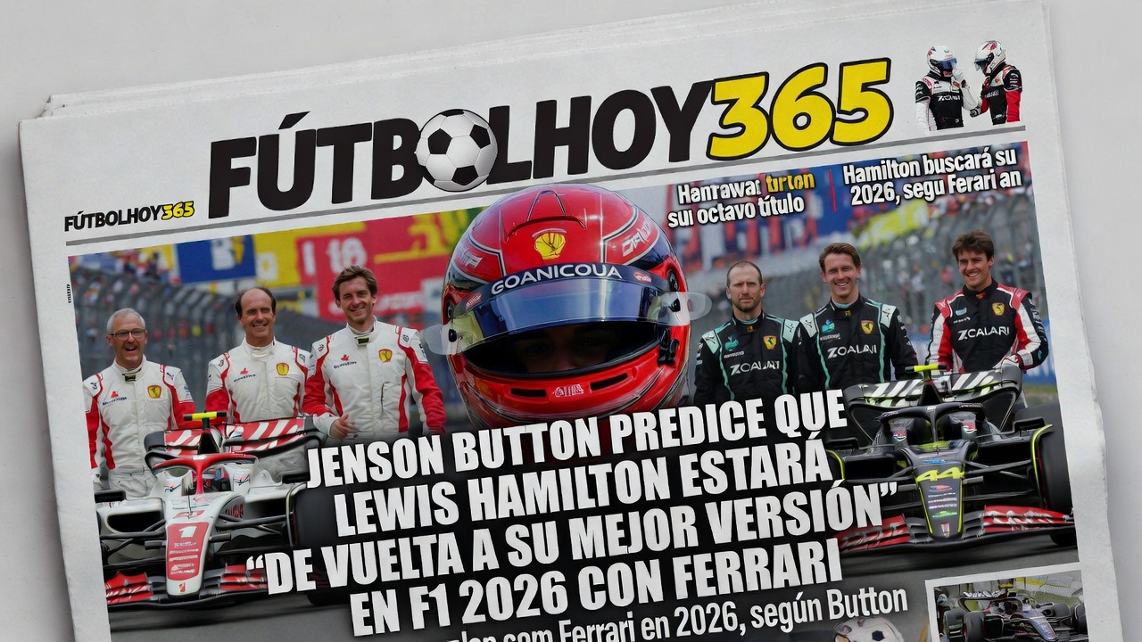 Jenson Button predice que Lewis Hamilton estará de vuelta a su mejor versión en F1 2026 con Ferrari