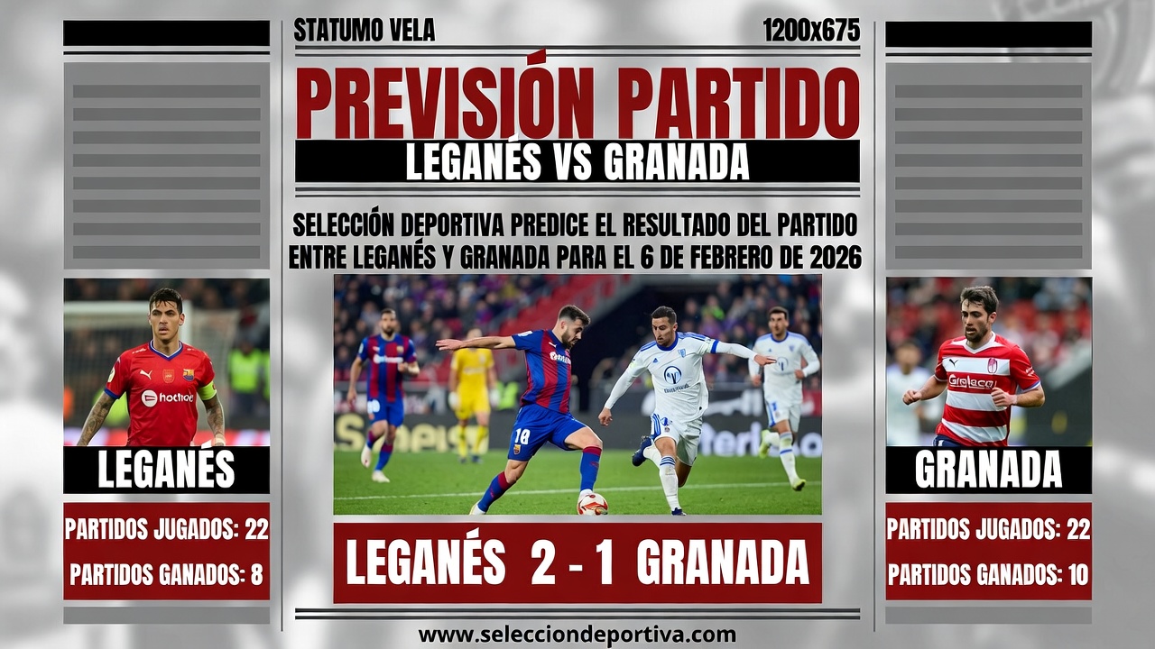 Leganes vs Granada Pronostico 6 Febrero 2026