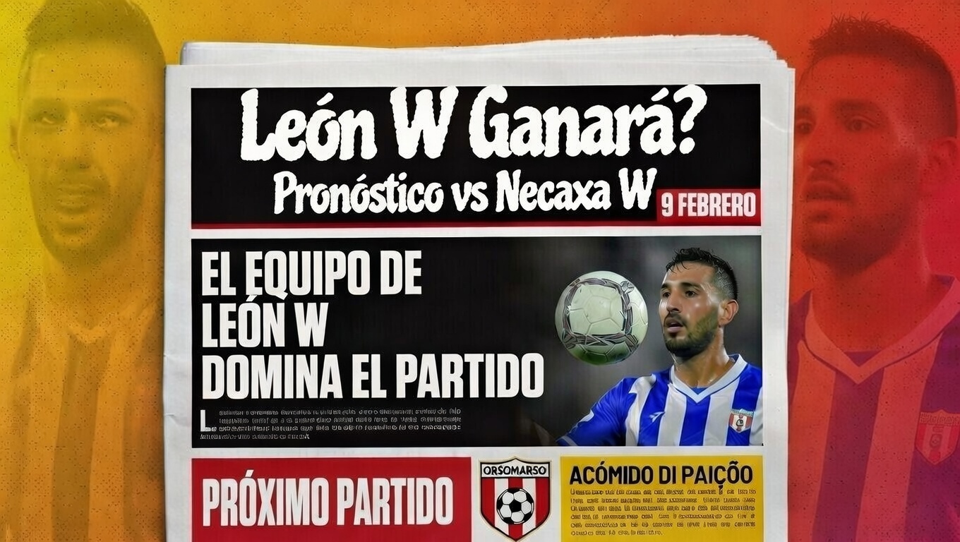 León W Ganará Pronóstico vs Necaxa W 9 Febrero