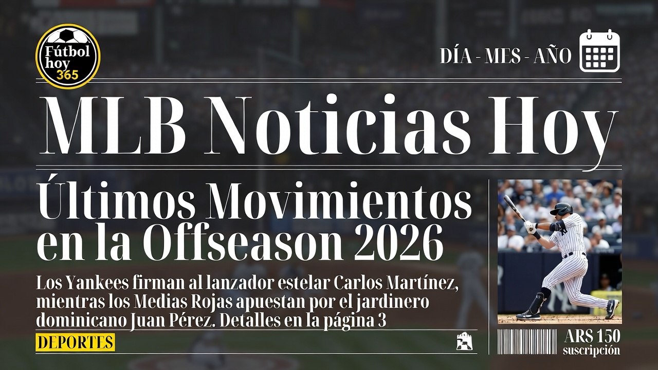 MLB Noticias Hoy Últimos Movimientos en la Offseason 2026