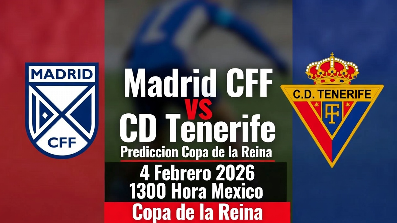Madrid CFF vs CD Tenerife Prediccion Copa de la Reina 4 Febrero 2026