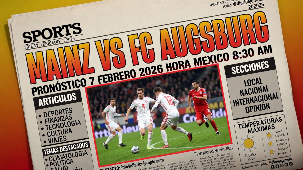 Mainz vs FC Augsburg Pronostico 7 Febrero 2026