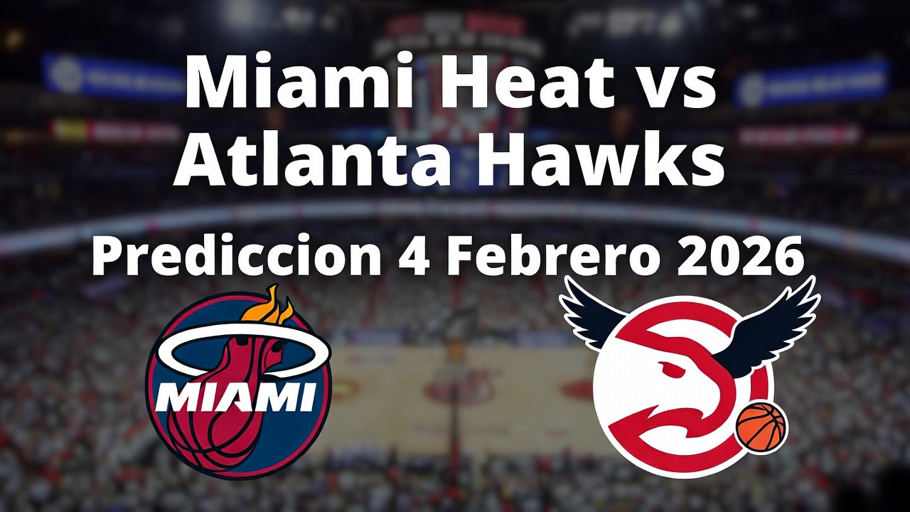 Miami Heat vs Atlanta Hawks Prediccion 4 Febrero 2026