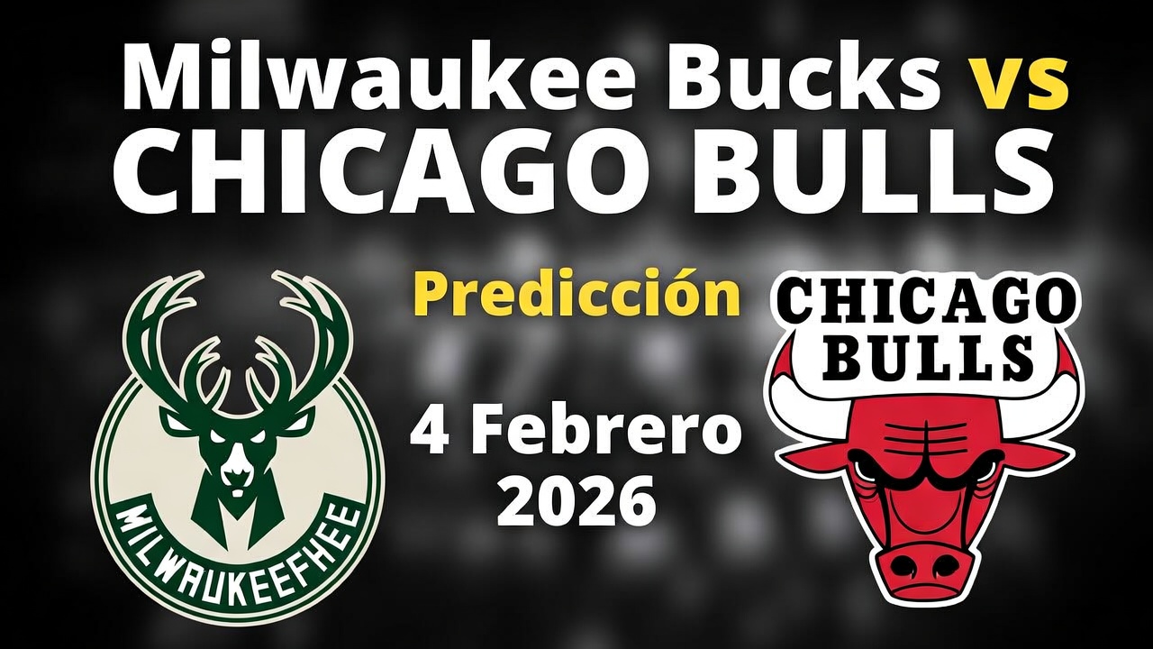 Milwaukee Bucks vs Chicago Bulls Prediccion 4 Febrero 2026