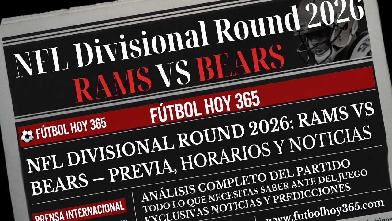NFL Divisional Round 2026 Rams vs Bears – Previa, Horarios y Noticias