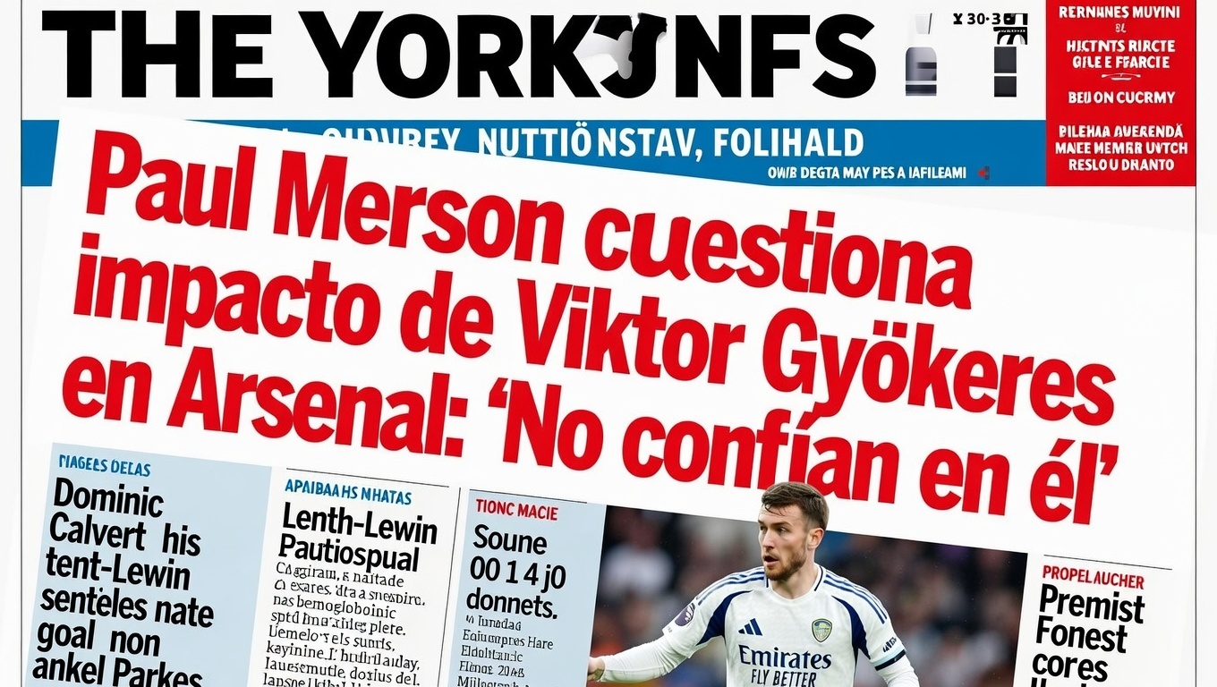 Paul Merson cuestiona impacto de Viktor Gyökeres en Arsenal No confían en él