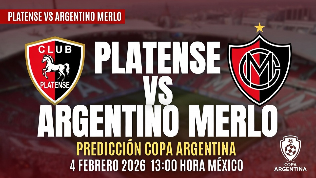 Platense vs Argentino Merlo Prediccion Copa Argentina 4 Febrero 2026
