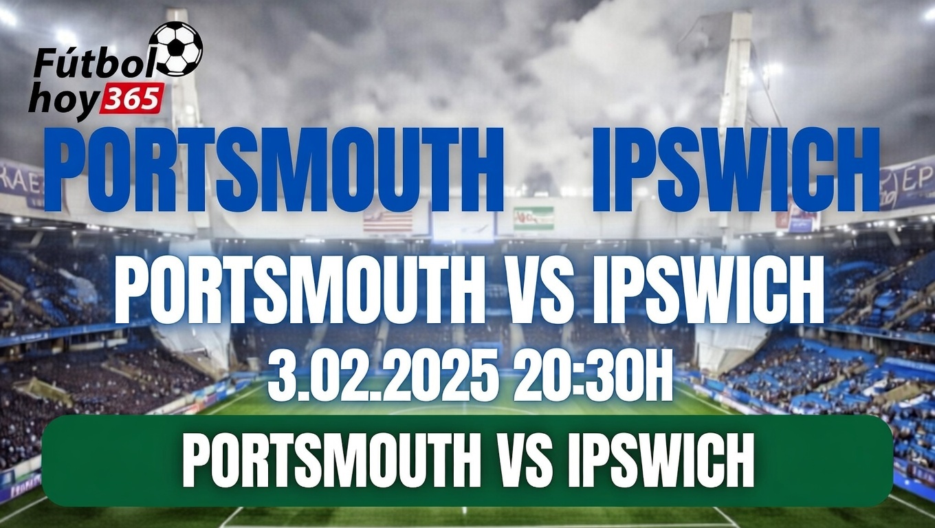Portsmouth vs Ipswich ¿Gana Local Pronóstico 3 Febrero