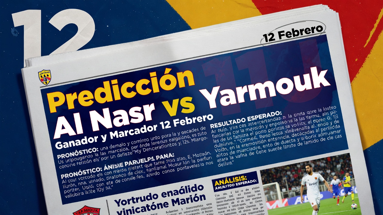 Predicción Al Nasr vs Yarmouk - Ganador y Marcador 12 Febrero