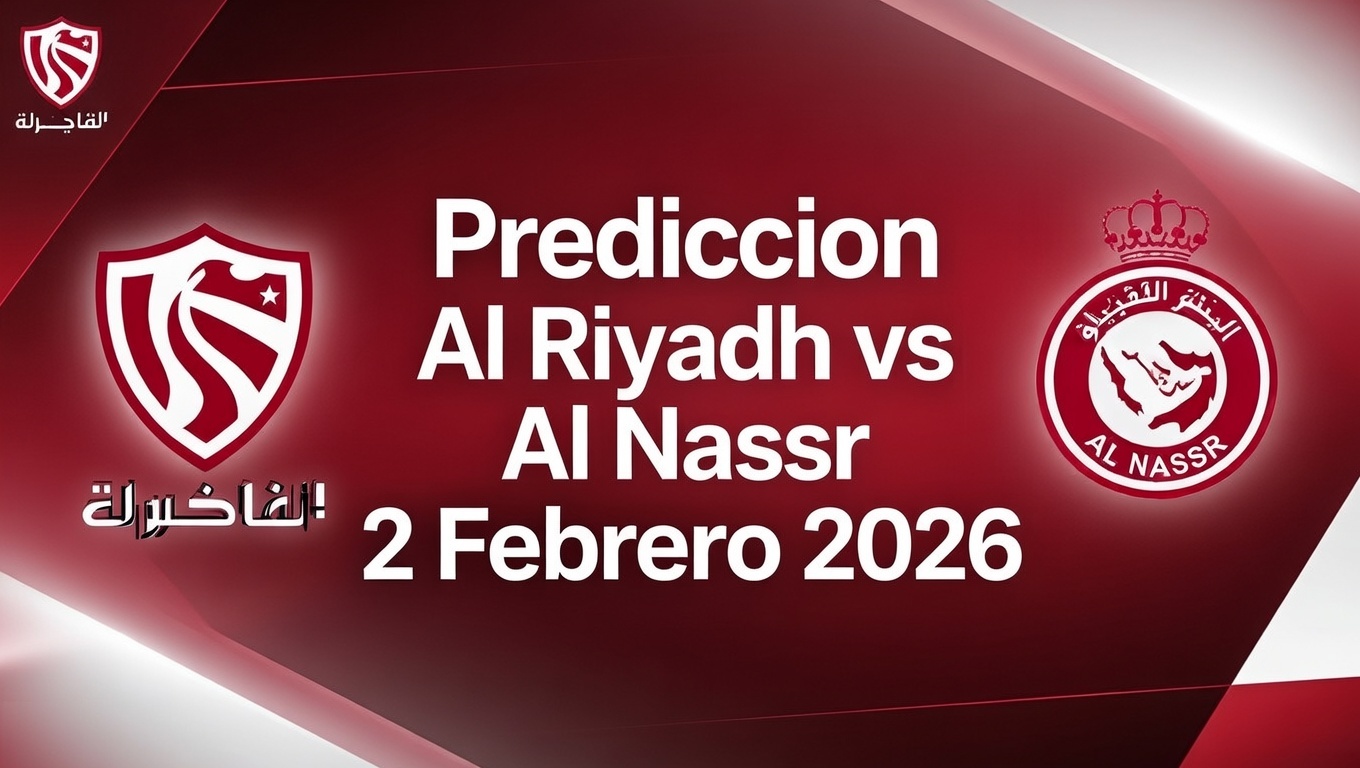 Prediccion Al Riyadh vs Al Nassr 2 Febrero 2026
