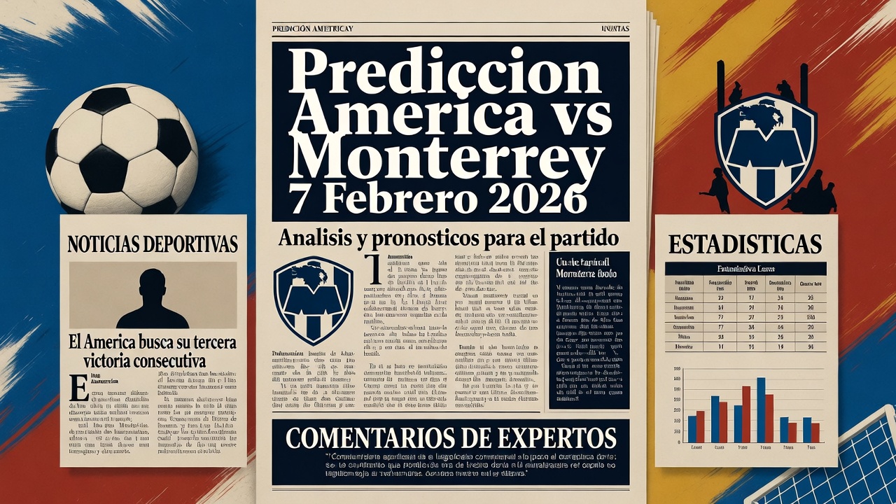 Prediccion America vs Monterrey 7 Febrero 2026