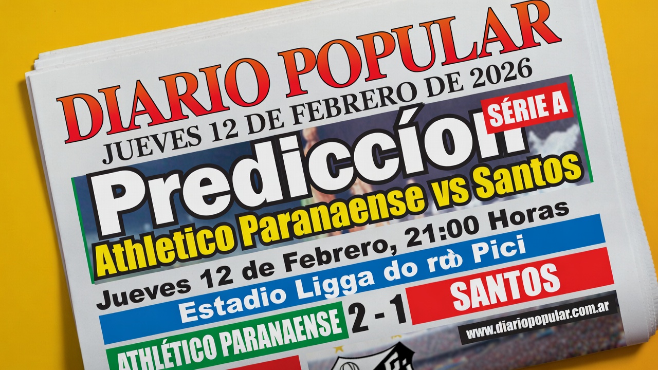 Prediccion Athletico Paranaense vs Santos Serie A 12 Febrero 2026