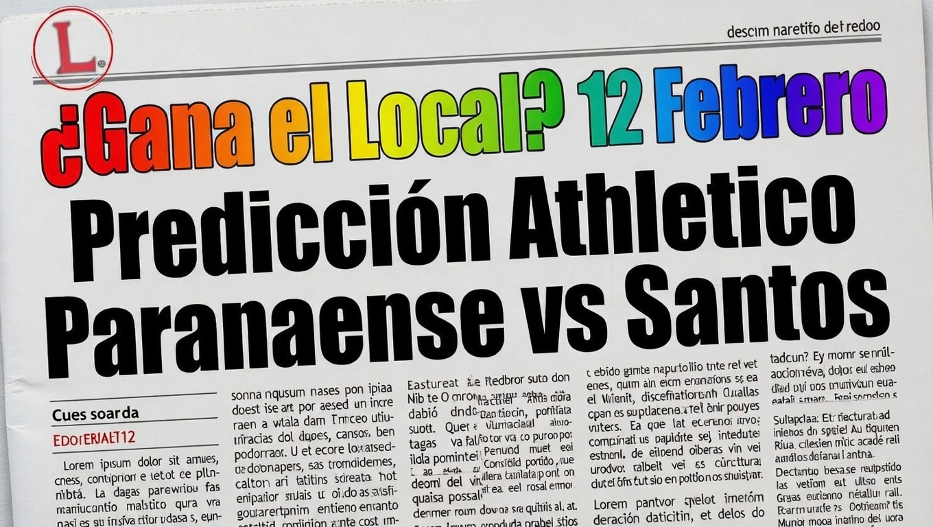 Predicción Athletico Paranaense vs Santos - ¿Gana el Local 12 Febrero