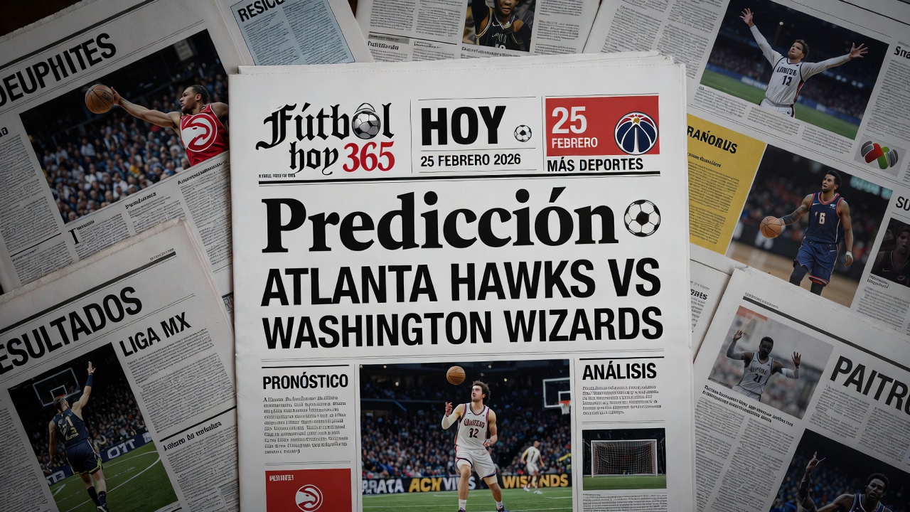 Predicción Atlanta Hawks Washington Wizards 25 febrero 2026