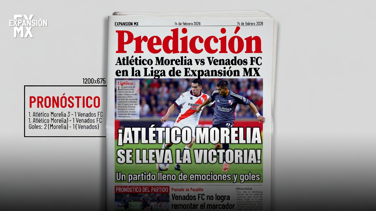 Predicción Atlético Morelia vs Venados FC en la Liga de Expansión MX 14 de febrero 2026
