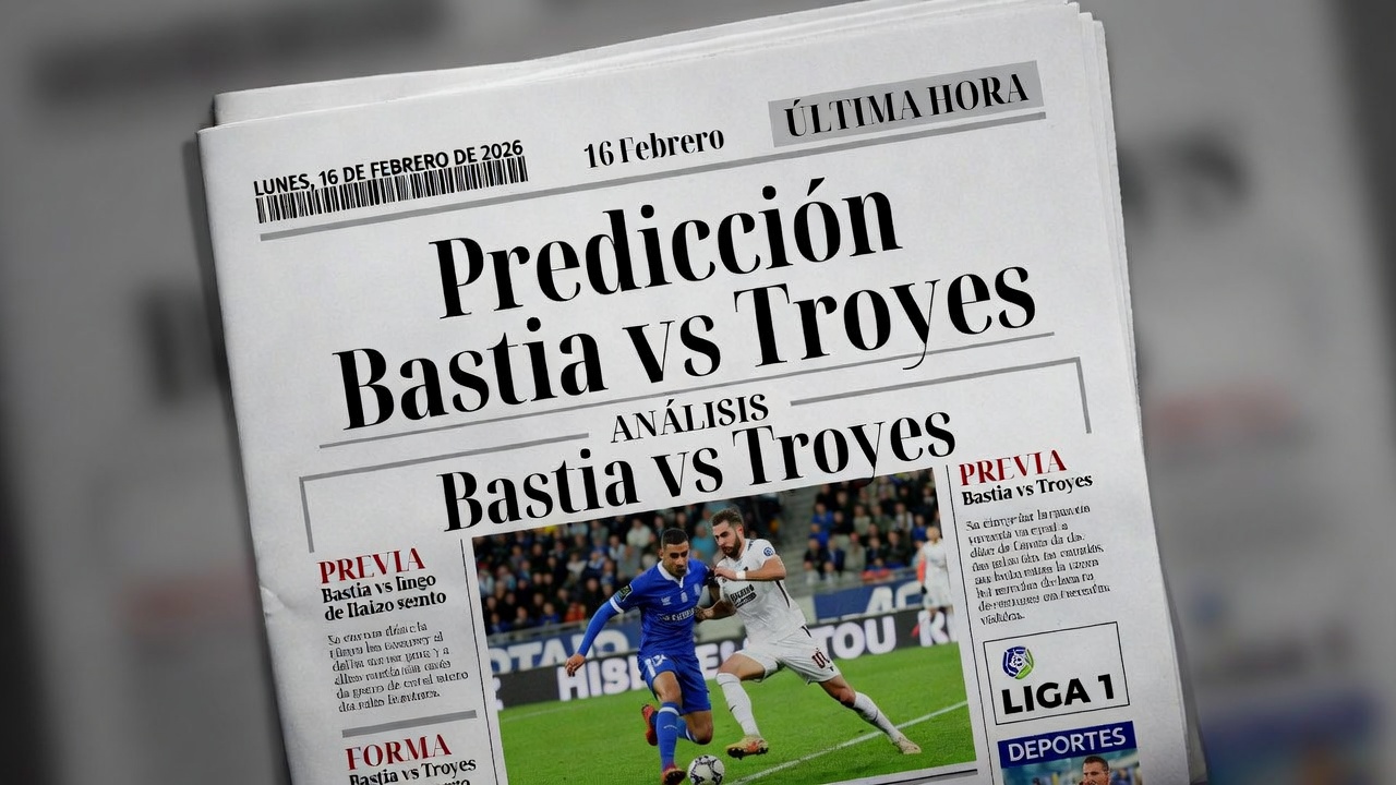 Predicción Bastia vs Troyes 16 Febrero 2026