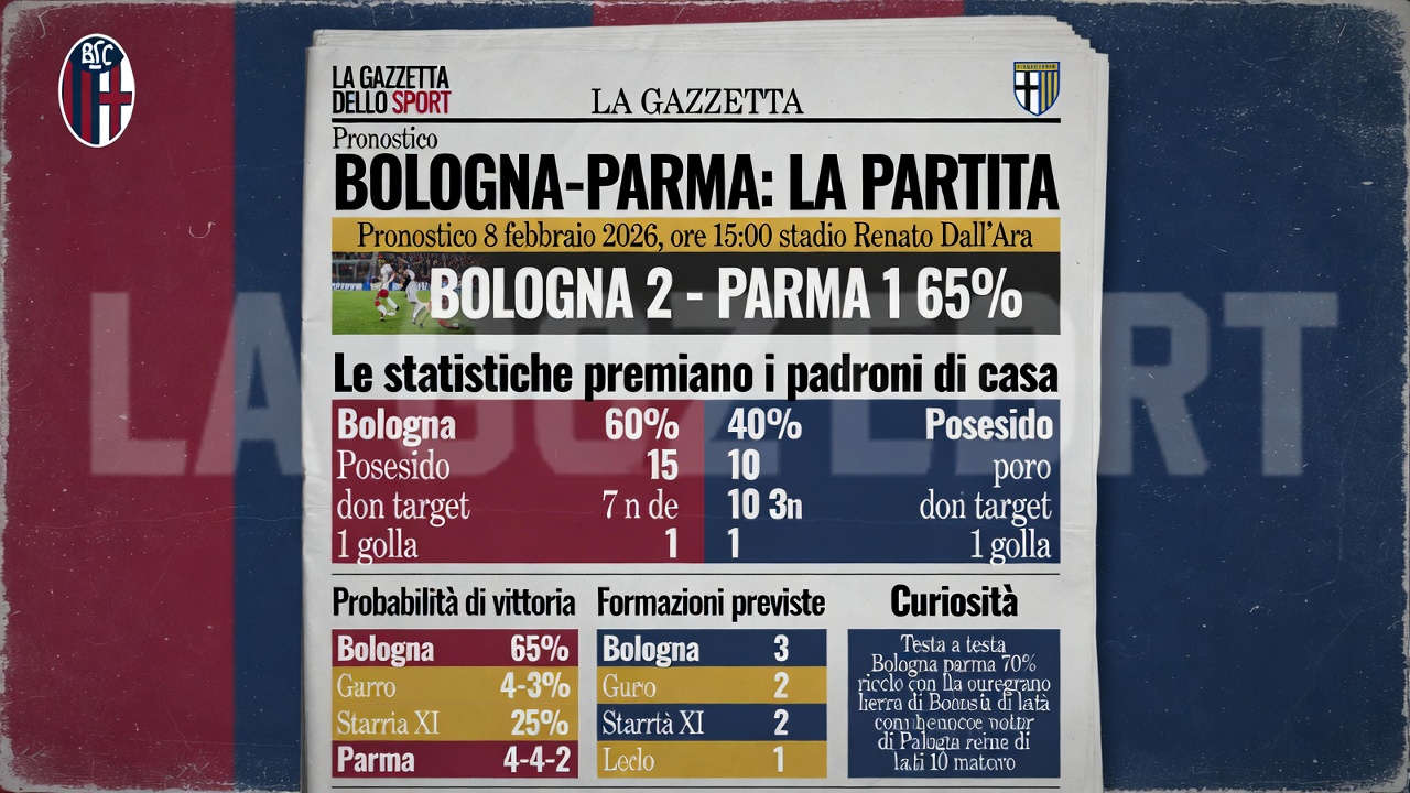 Prediccion Bologna vs Parma 8 febrero 2026