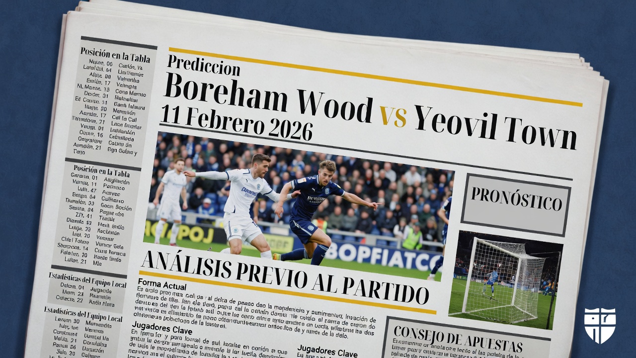 Prediccion Boreham Wood vs Yeovil Town 11 Febrero 2026