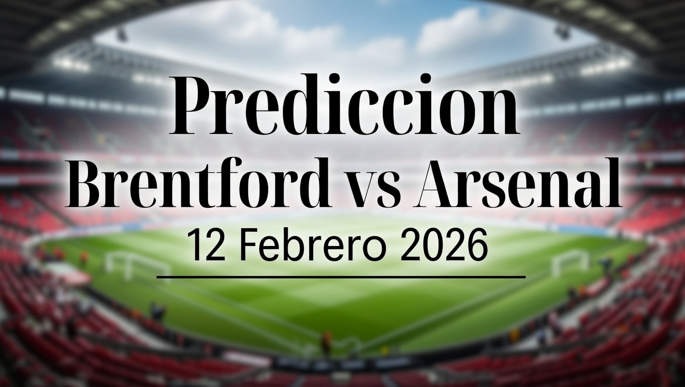 Prediccion Brentford vs Arsenal 12 Febrero 2026