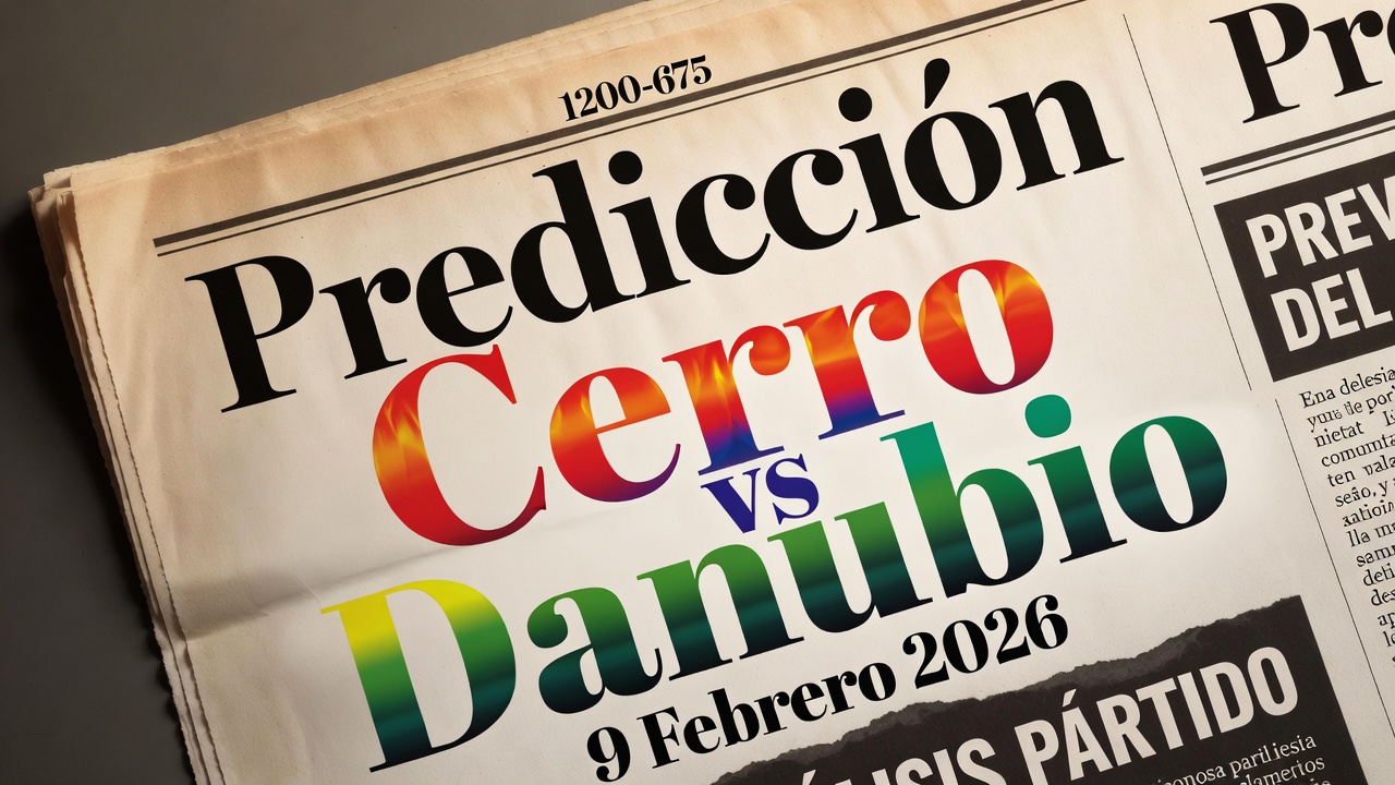 Predicción Cerro vs Danubio 9 Febrero 2026