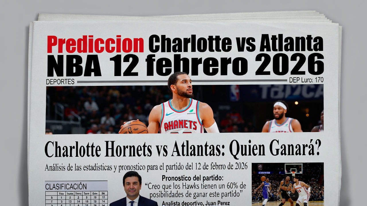 Prediccion Charlotte vs Atlanta NBA 12 febrero 2026