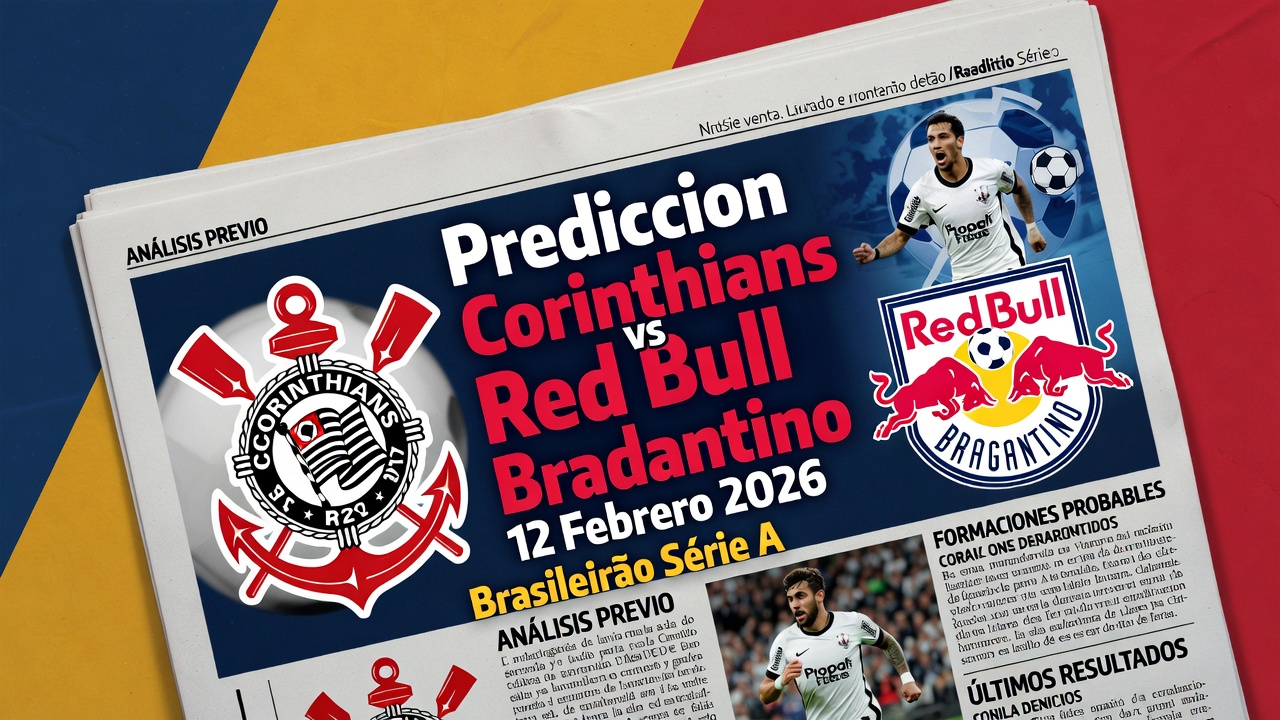 Prediccion Corinthians vs Red Bull Bragantino Serie A 12 Febrero 2026