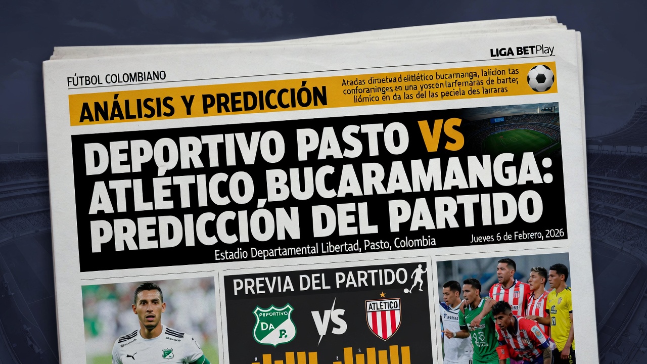 Predicción Deportivo Pasto vs Bucaramanga 6 febrero 2026