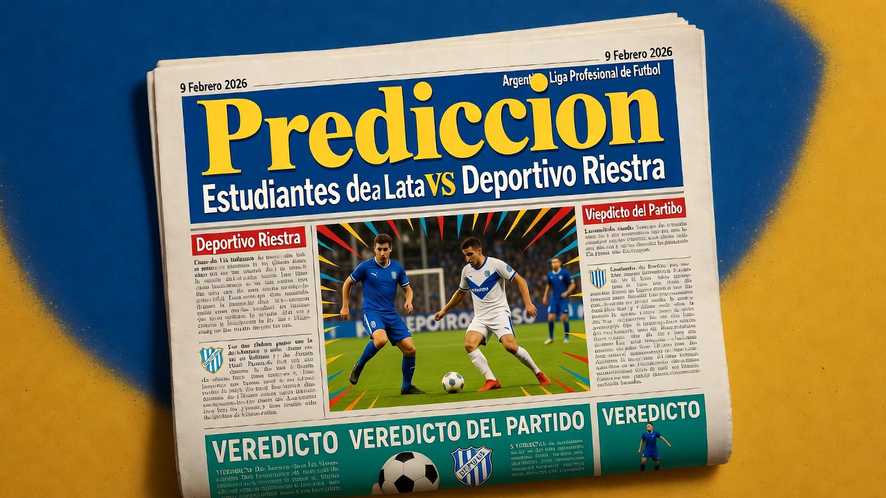 Prediccion Estudiantes de La Plata vs Deportivo Riestra Argentine Liga Profesional de Futbol 9 Febrero 2026