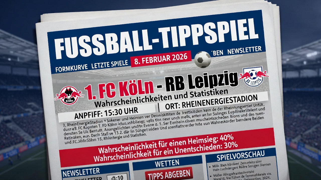 Prediccion FC Cologne vs RB Leipzig 8 febrero 2026
