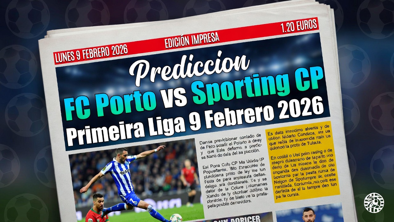 Prediccion FC Porto vs Sporting CP Primeira Liga 9 Febrero 2026