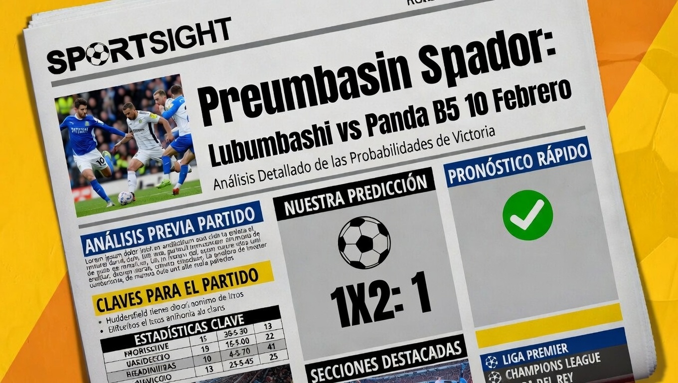 Predicción Ganador Lubumbashi Sport vs Panda B5 10 Febrero