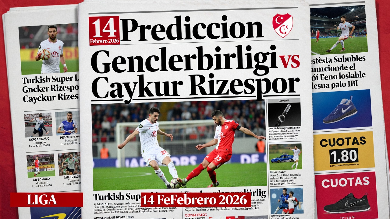 Prediccion Genclerbirligi vs Caykur Rizespor Turkish Super Lig 14 Febrero 2026
