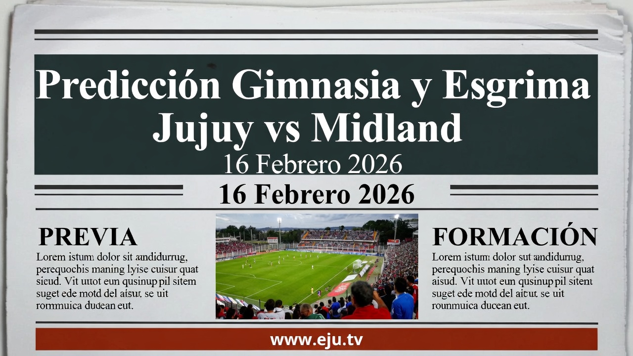 Predicción Gimnasia y Esgrima Jujuy vs Midland 16 Febrero 2026