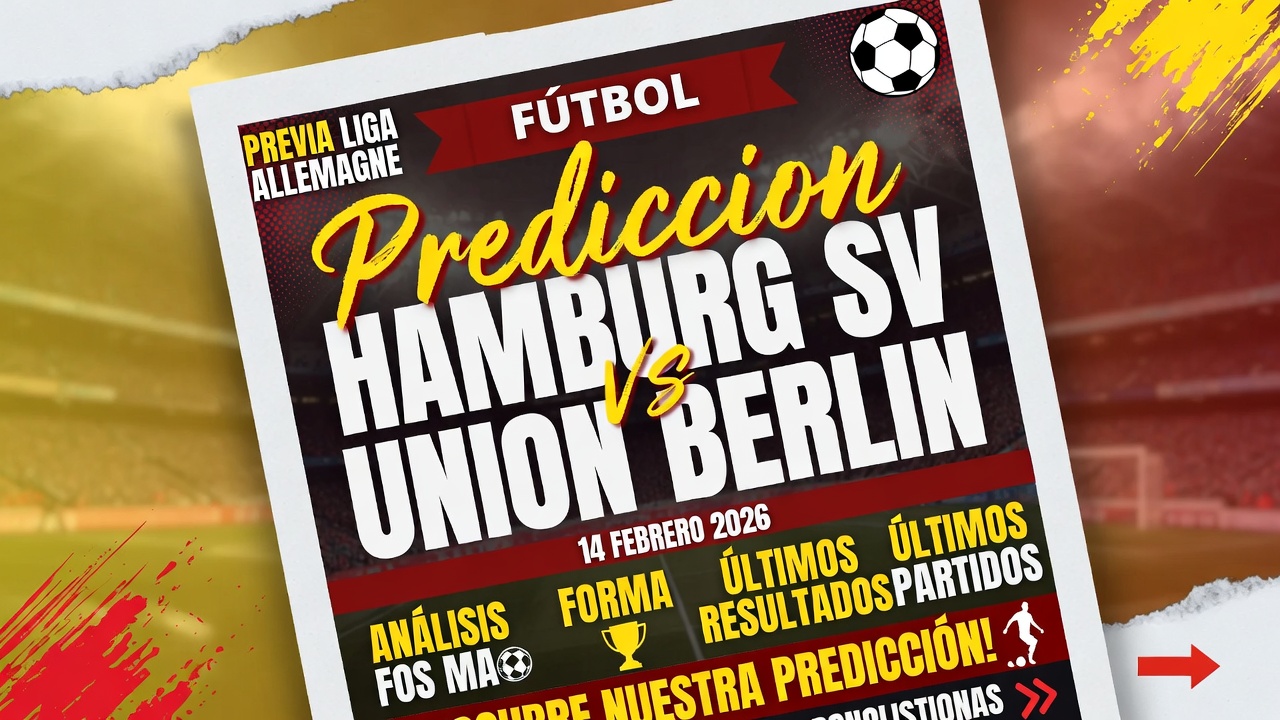 Prediccion Hamburg SV vs Union Berlin 14 febrero 2026