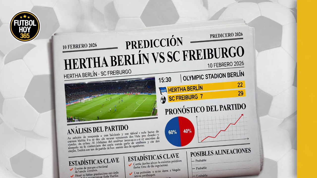 Prediccion Hertha Berlin vs SC Freiburg 10 febrero 2026