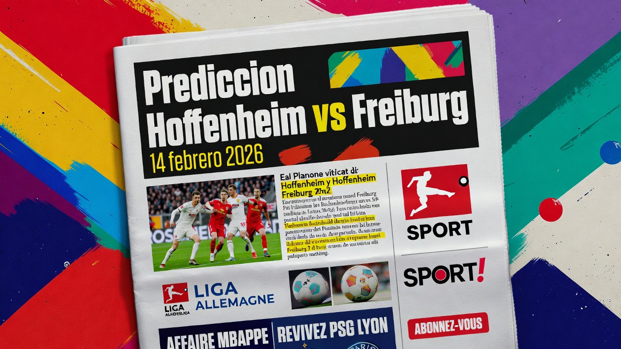 Prediccion Hoffenheim vs Freiburg 14 febrero 2026
