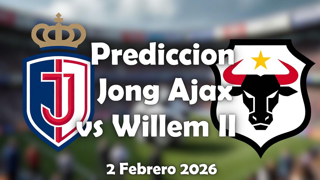 Prediccion Jong Ajax vs Willem II 2 Febrero 2026
