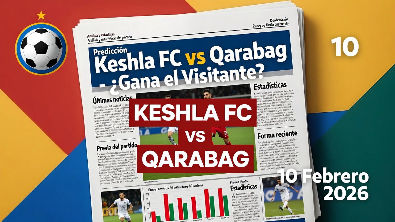 Predicción Keshla FC vs Qarabag - ¿Gana el Visitante 10 Febrero 2026