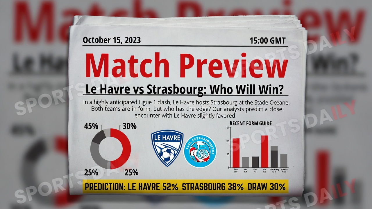 Predicción Le Havre vs Strasbourg Ligue 1 8 Febrero 2026