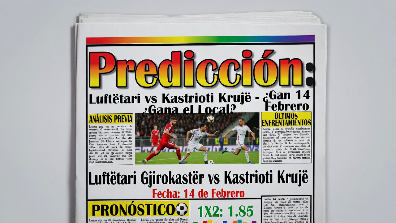 Predicción Luftëtari vs Kastrioti Krujë - ¿Gana el Local 14 Febrero