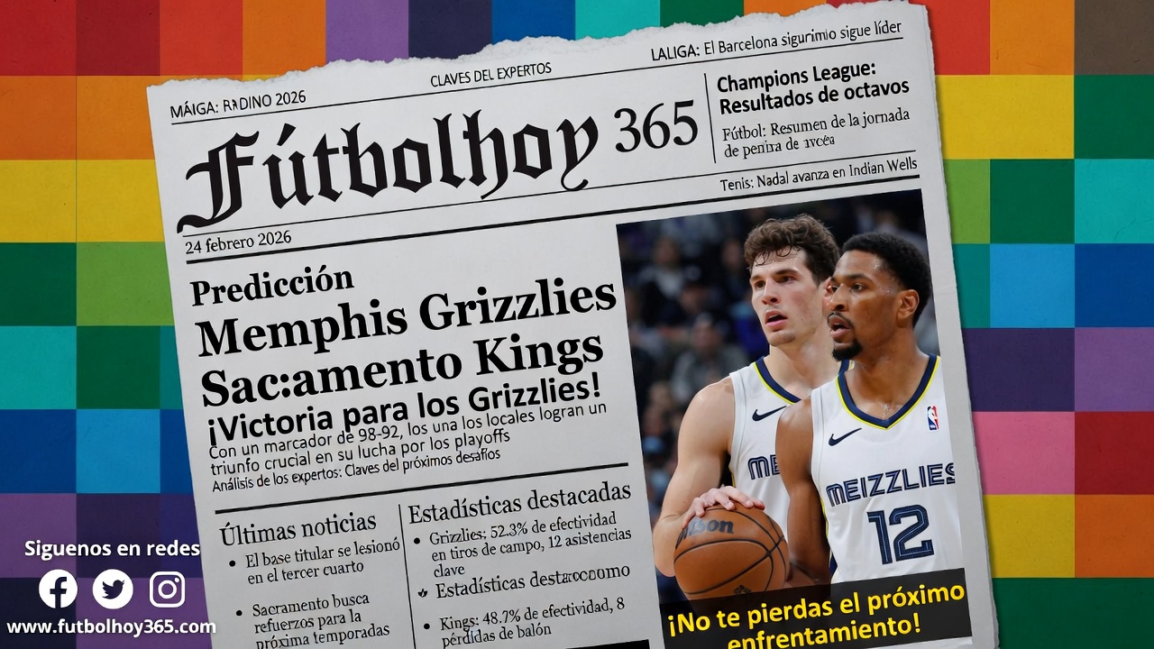 Predicción Memphis Grizzlies Sacramento Kings 24 febrero 2026