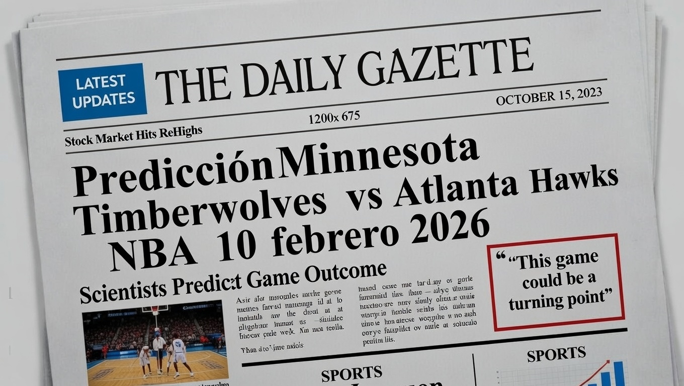 Predicción Minnesota Timberwolves vs Atlanta Hawks NBA 10 febrero 2026