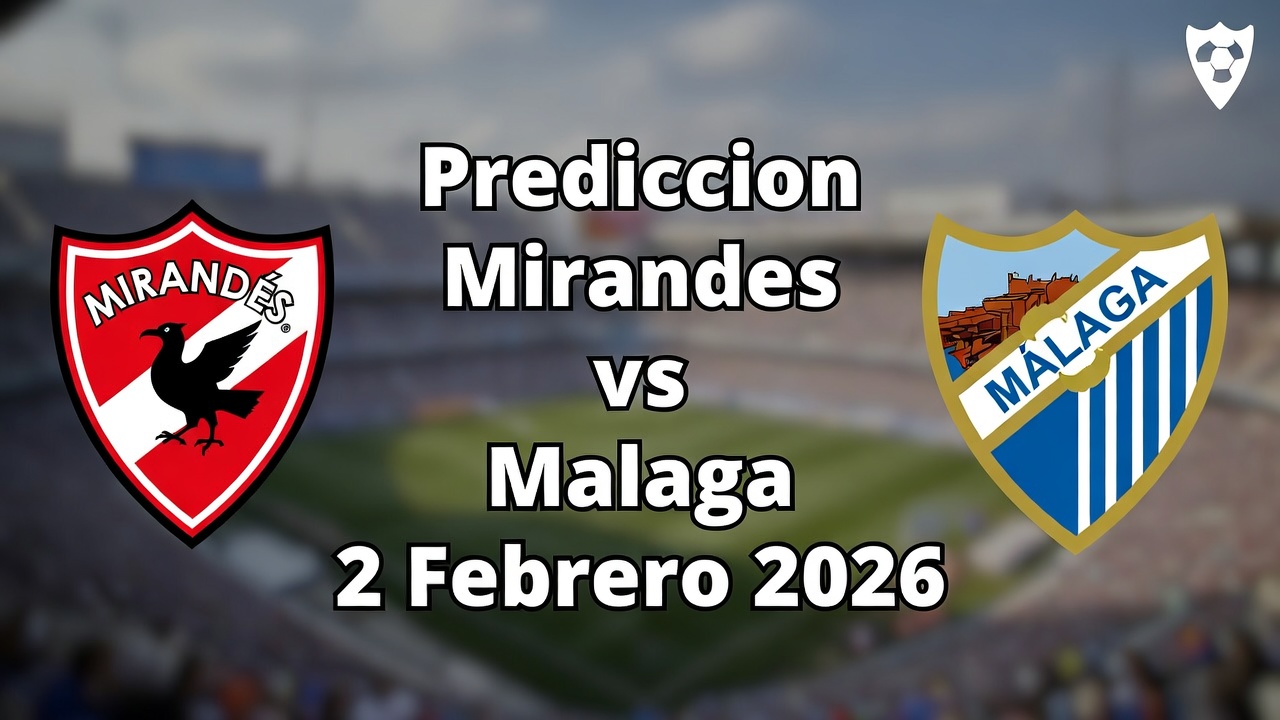 Prediccion Mirandes vs Malaga 2 Febrero 2026