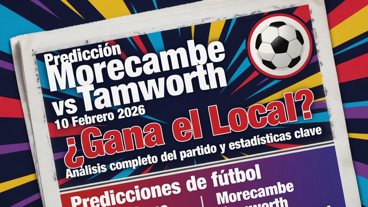 Predicción Morecambe vs Tamworth - ¿Gana el Local 10 Febrero 2026